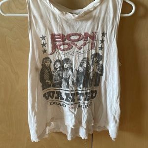 Punk Bon Jovi Tank top